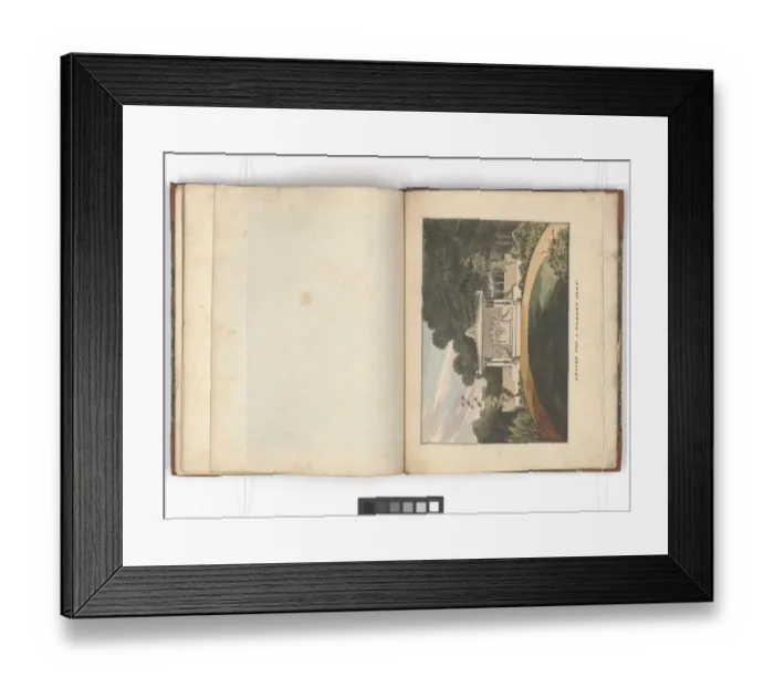 Framed Print : Pages from Brays Designs for Cottages and Villas Framed Print : Pages from Brays Designs for Cottages and Villas