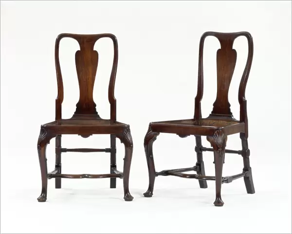 Walnut India-back chairs