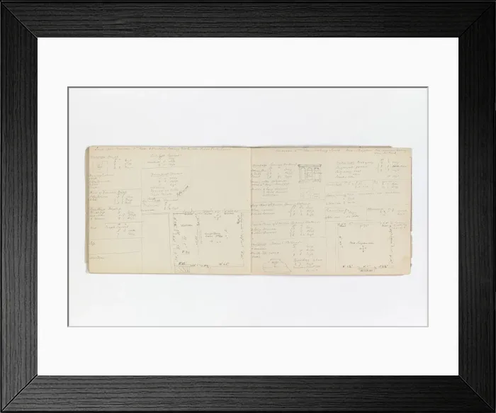Framed Print : Drawing book illustrated by Mary Gibbs Shapter Framed Print : Drawing book illustrated by Mary Gibbs Shapter