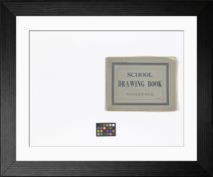 Framed Print : Mary Gibbs Shapter Drawing Book Framed Print : Mary Gibbs Shapter Drawing Book