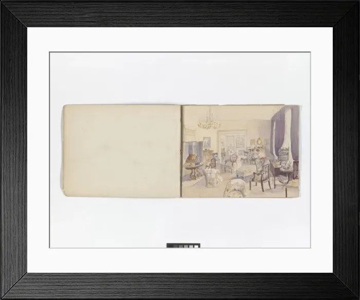 Framed Print : Drawing book illustrated by Mary Gibbs Shapter Framed Print : Drawing book illustrated by Mary Gibbs Shapter