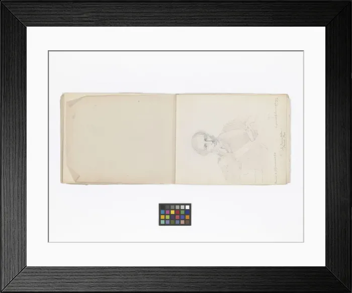 Framed Print : Mary Gibbs Shapter Drawing Book Framed Print : Mary Gibbs Shapter Drawing Book