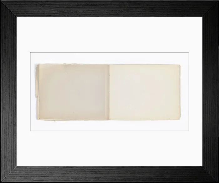 Framed Print : Mary Gibbs Shapter Drawing Book