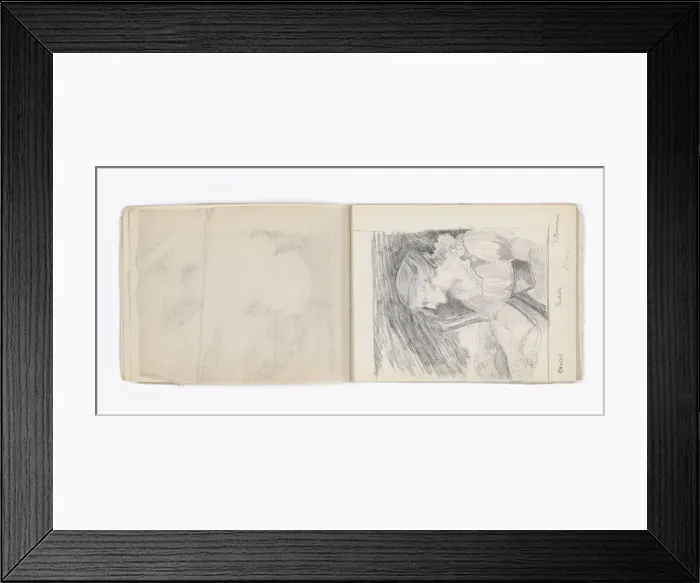 Framed Print : Mary Gibbs Shapter Drawing Book Framed Print : Mary Gibbs Shapter Drawing Book