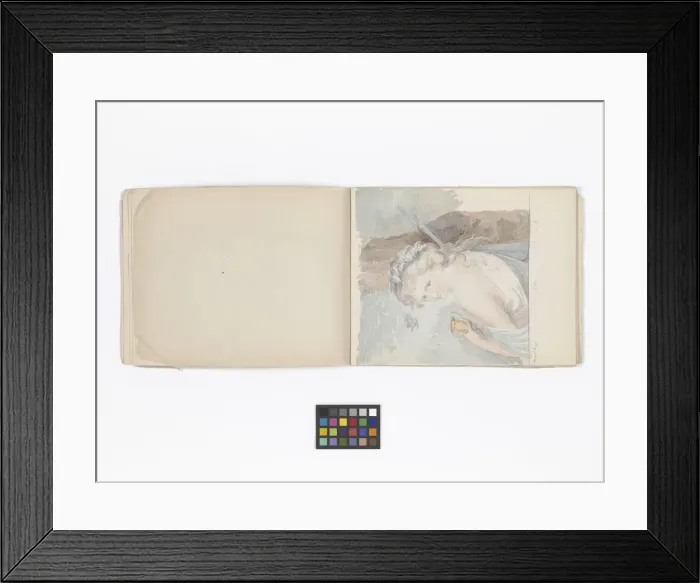 Framed Print : Mary Gibbs Shapter Drawing Book Framed Print : Mary Gibbs Shapter Drawing Book