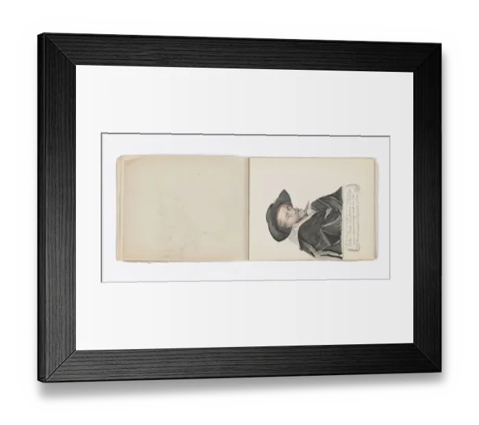 Framed Print : Mary Gibbs Shapter Drawing Book Framed Print : Mary Gibbs Shapter Drawing Book