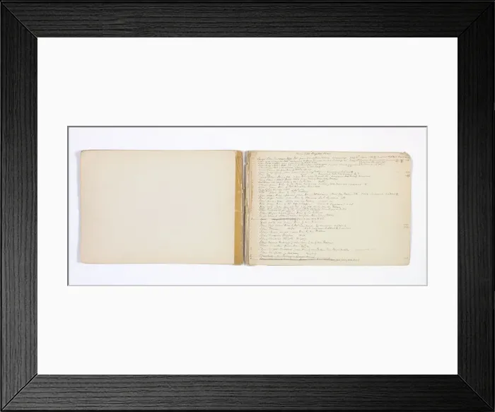 Framed Print : Mary Gibbs Shapter Drawing Book Framed Print : Mary Gibbs Shapter Drawing Book