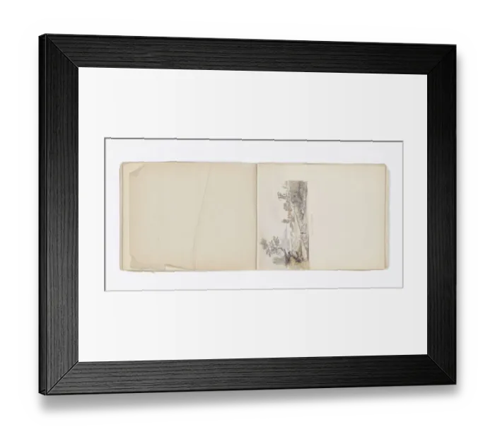 Framed Print : Mary Gibbs Shapter Drawing Book Framed Print : Mary Gibbs Shapter Drawing Book