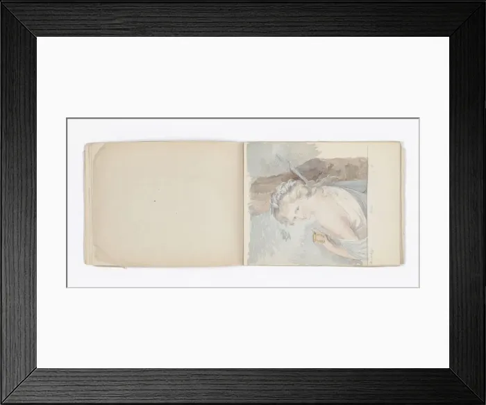 Framed Print : Mary Gibbs Shapter Drawing Book Framed Print : Mary Gibbs Shapter Drawing Book