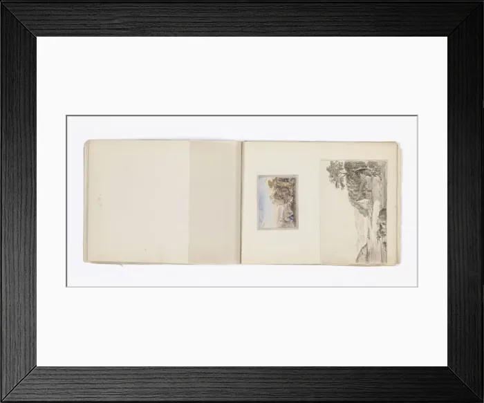 Framed Print : Mary Gibbs Shapter Drawing Book Framed Print : Mary Gibbs Shapter Drawing Book