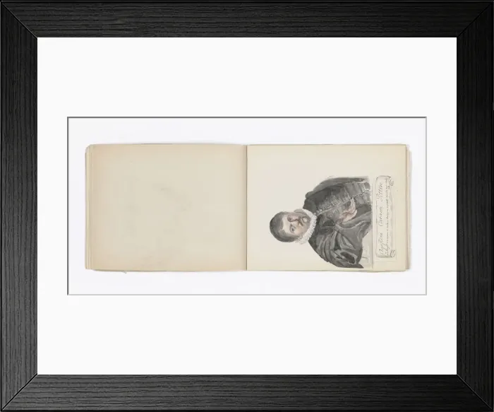 Framed Print : Mary Gibbs Shapter Drawing Book Framed Print : Mary Gibbs Shapter Drawing Book