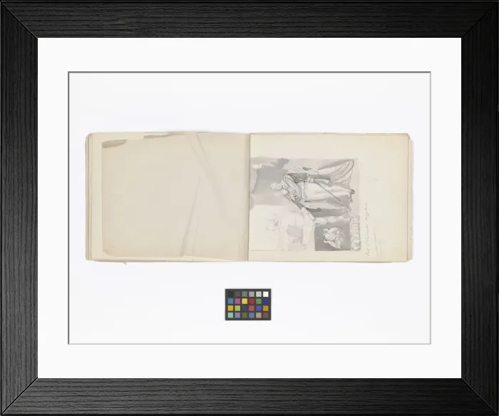 Framed Print : Mary Gibbs Shapter Drawing Book Framed Print : Mary Gibbs Shapter Drawing Book