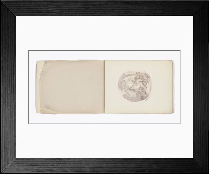 Framed Print : Mary Gibbs Shapter Drawing Book Framed Print : Mary Gibbs Shapter Drawing Book