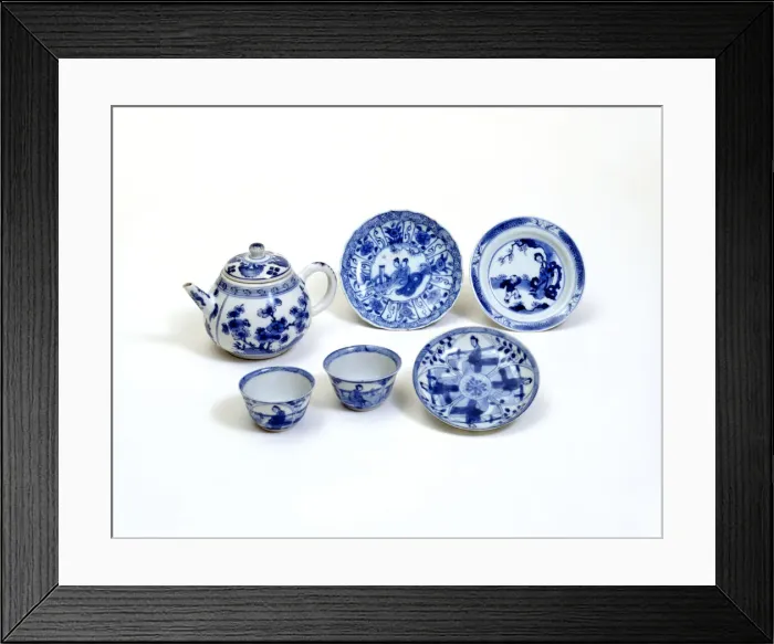 Framed Print : Tea service Framed Print : Tea service