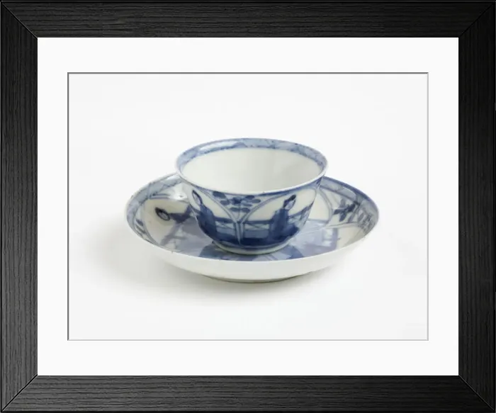 Framed Print : Tea bowl and saucer Framed Print : Tea bowl and saucer