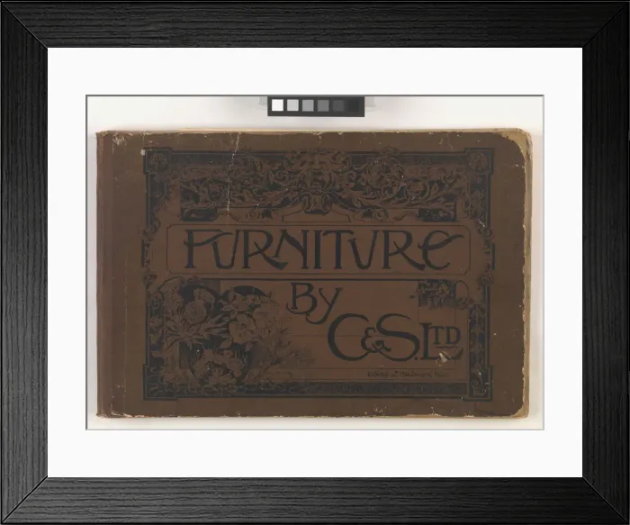 Framed Print : Page from Furniture by C&S. Ltd Framed Print : Page from Furniture by C&S. Ltd