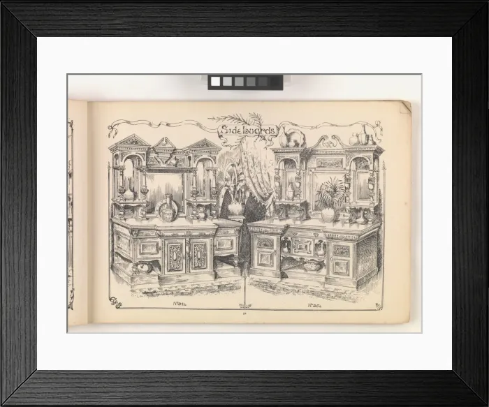Framed Print : Page from Furniture by C&S. Ltd Framed Print : Page from Furniture by C&S. Ltd