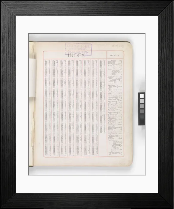 Framed Print : Page from Hinks Lamps catalogue Framed Print : Page from Hinks Lamps catalogue