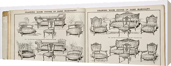 Pages from Catalogue of Latest Designs in General Furniture