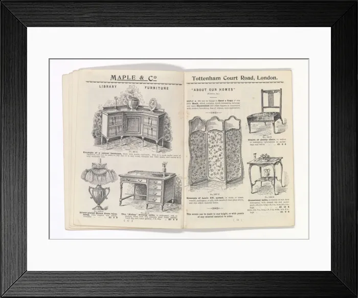 Framed Print : Pages from Illustrations of Useful Articles Suitable for Pr Framed Print : Pages from Illustrations of Useful Articles Suitable for Pr