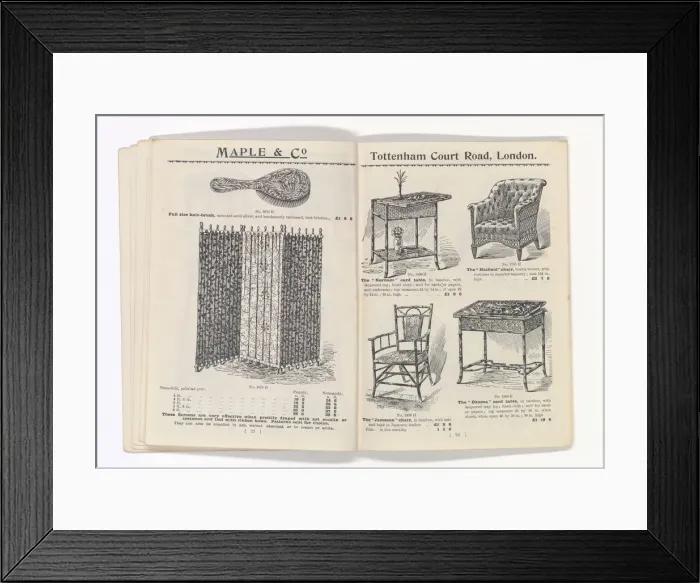 Framed Print : Pages from Illustrations of Useful Articles Suitable for Pr Framed Print : Pages from Illustrations of Useful Articles Suitable for Pr