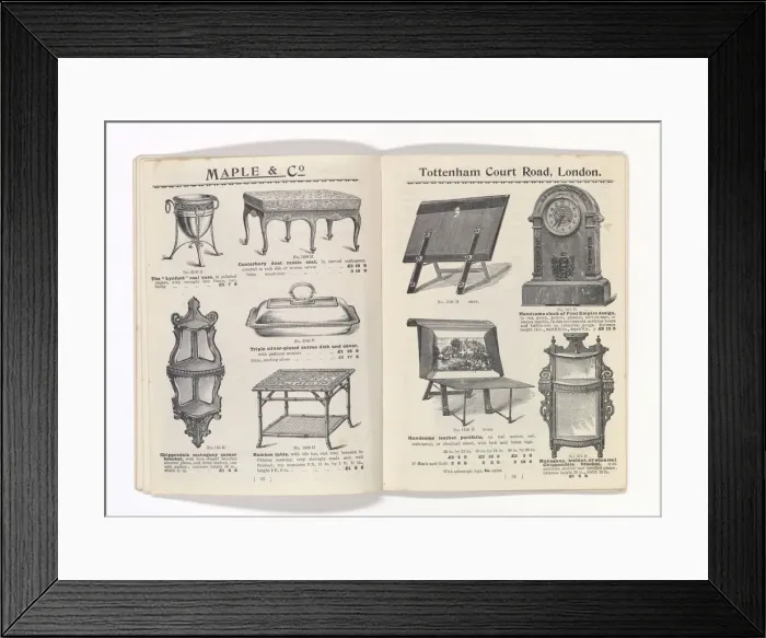 Framed Print : Pages from Illustrations of Useful Articles Suitable for Pr Framed Print : Pages from Illustrations of Useful Articles Suitable for Pr