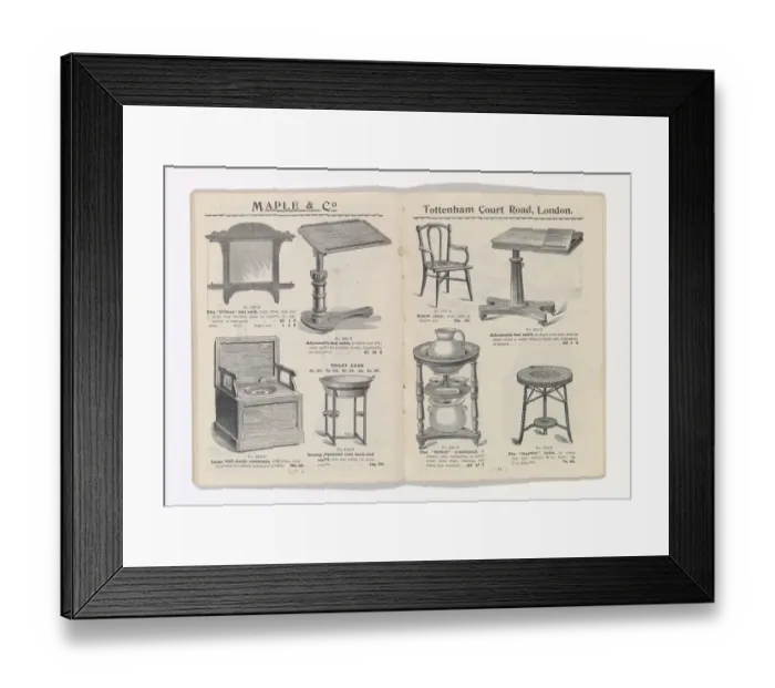 Framed Print : Pages from Illustrations of Useful Articles Suitable for Pr Framed Print : Pages from Illustrations of Useful Articles Suitable for Pr