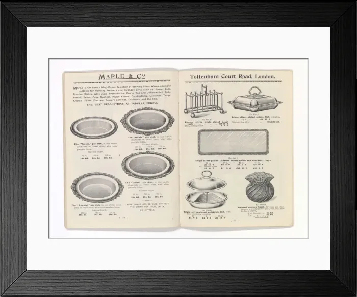 Framed Print : Pages from Illustrations of Useful Articles Suitable for Pr Framed Print : Pages from Illustrations of Useful Articles Suitable for Pr