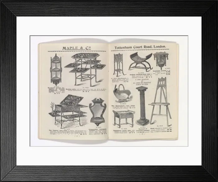 Framed Print : Pages from Illustrations of Useful Articles Suitable for Pr Framed Print : Pages from Illustrations of Useful Articles Suitable for Pr