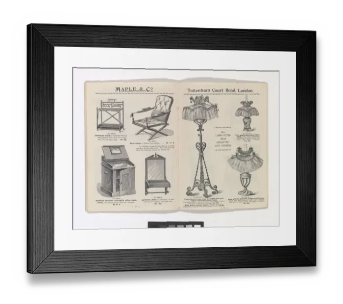Framed Print : Pages from Illustrations of Useful Articles Suitable for Pr Framed Print : Pages from Illustrations of Useful Articles Suitable for Pr
