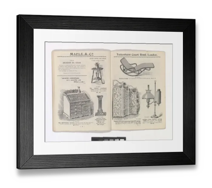 Framed Print : Pages from Illustrations of Useful Articles Suitable for Pr Framed Print : Pages from Illustrations of Useful Articles Suitable for Pr
