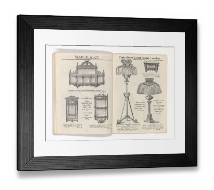 Framed Print : Pages from Illustrations of Useful Articles Suitable for Pr Framed Print : Pages from Illustrations of Useful Articles Suitable for Pr