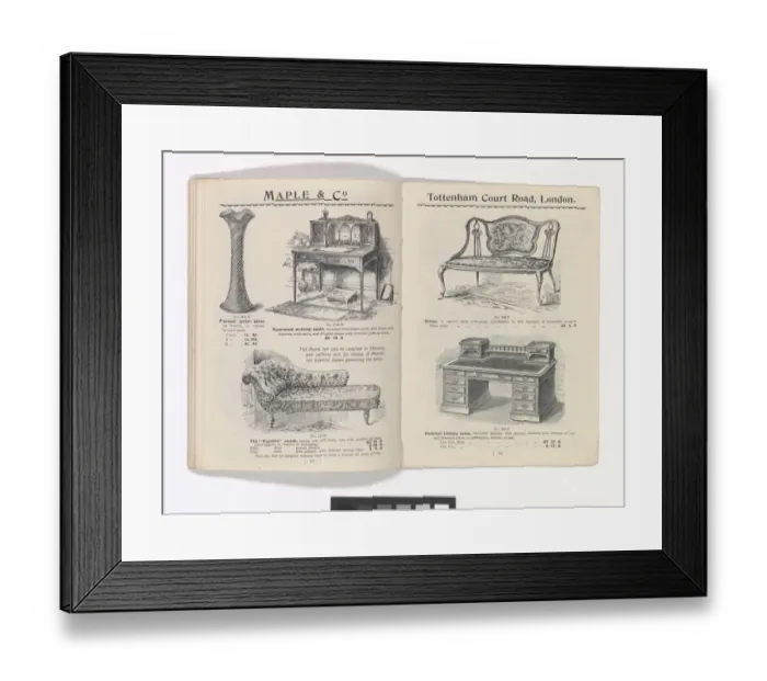 Framed Print : Pages from Illustrations of Useful Articles Suitable for Pr Framed Print : Pages from Illustrations of Useful Articles Suitable for Pr