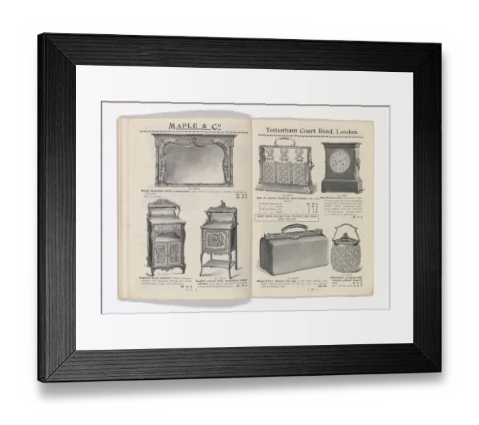 Framed Print : Pages from Illustrations of Useful Articles Suitable for Pr Framed Print : Pages from Illustrations of Useful Articles Suitable for Pr