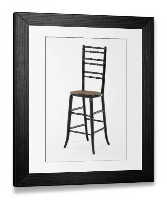 Framed Print : Childs chair Framed Print : Childs chair