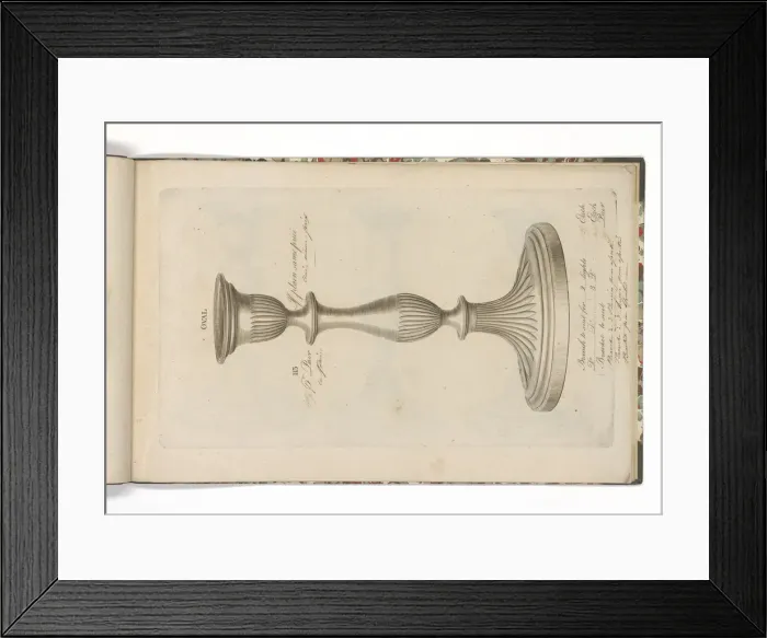 Framed Print : Page from a catalogue of domestic silverware Framed Print : Page from a catalogue of domestic silverware