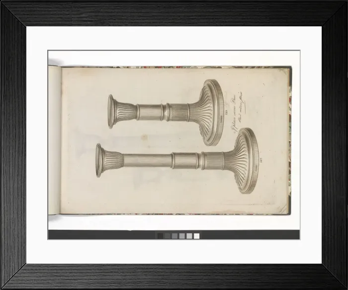 Framed Print : Page from a catalogue of domestic silverware Framed Print : Page from a catalogue of domestic silverware
