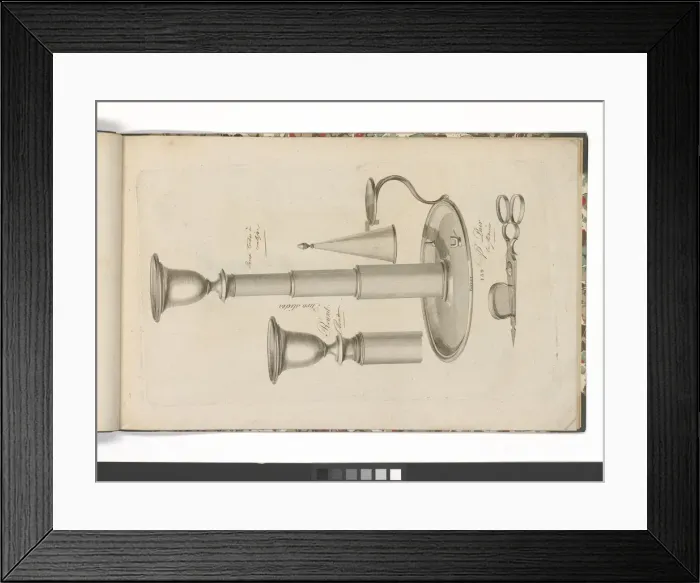 Framed Print : Page from a catalogue of domestic silverware Framed Print : Page from a catalogue of domestic silverware