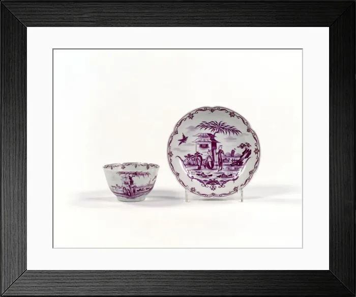 Framed Print : Tea bowl and saucer Framed Print : Tea bowl and saucer
