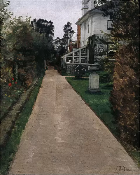 View of the garden at 17 Grove End Road