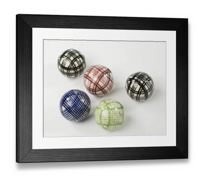 Framed Print : Carpet bowls Framed Print : Carpet bowls