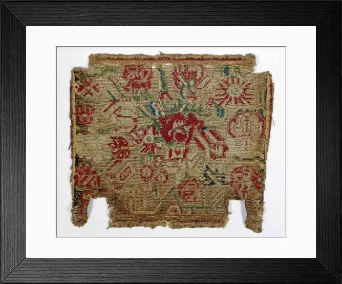Framed Print : Turkey work upholstery Framed Print : Turkey work upholstery