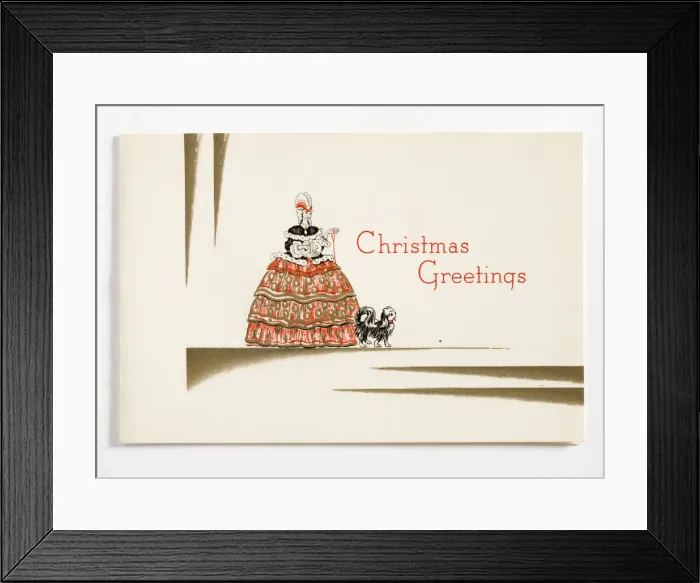Framed Print : Christmas card Framed Print : Christmas card