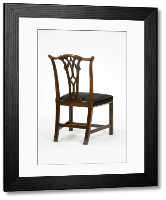 Framed Print : Mahogany side chair Framed Print : Mahogany side chair