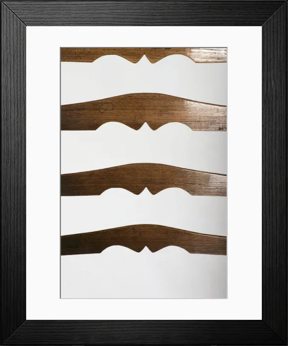 Framed Print : Ladder-back armchair, detail Framed Print : Ladder-back armchair, detail