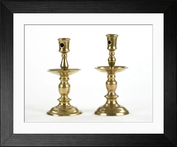 Framed Print : Candlesticks Framed Print : Candlesticks