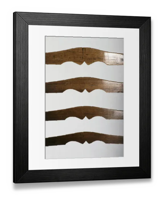 Framed Print : Ladder-back armchair, detail Framed Print : Ladder-back armchair, detail