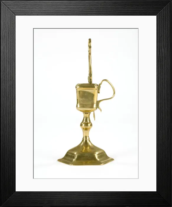 Framed Print : Candle snuffer and stand Framed Print : Candle snuffer and stand