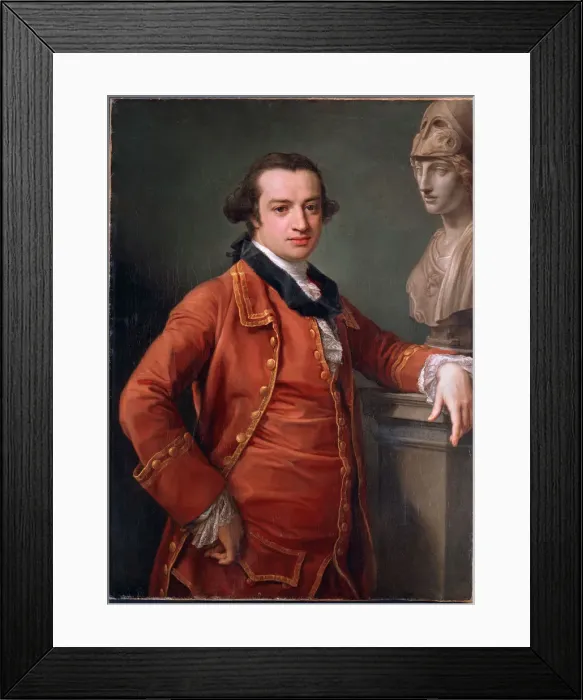 Framed Print : Portrait of John Monck Framed Print : Portrait of John Monck
