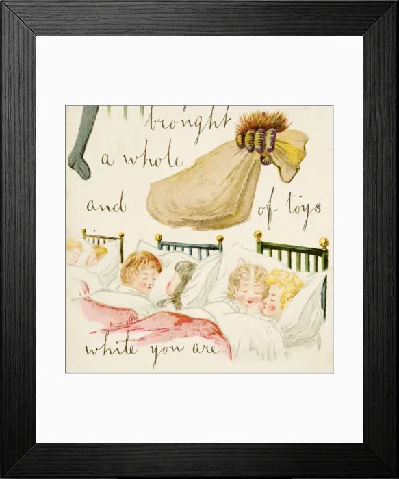 Framed Print : Christmas card Framed Print : Christmas card